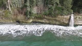 Mystic Beach from Above