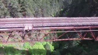 Goldstream Trestle from Drone