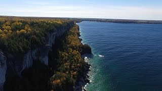Lion's Head Cliffs from Drone