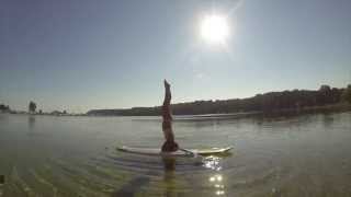 Paddleboard Yoga and Tomfoolery