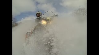 Snowmobiling 2015 Polaris Indy 550