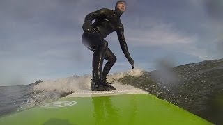 Winter Surfing at Hamilton Beach - Dec 7