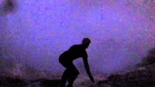 Winter Surf Last Wave of the Day