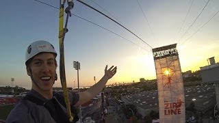 Zip Lining at the CNE