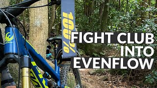 Fight Club into Evenflow - Wollongong MTB RAW