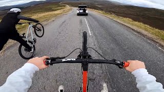 WHEELIES DOWN UK'S BIGGEST HILLS!!