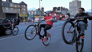 BORIS BIKE WHEELIE CHALLENGE!!