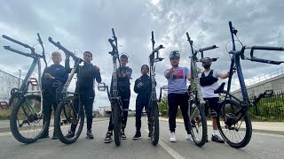 INTENSE WHEELIE RACE WITH NO FRONT WHEEL!!