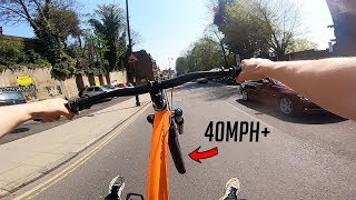 *FULL SPEED* DON'T DROP THAT WHEEL!