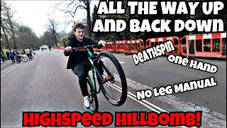 WHEELIE UP AND DOWN HILLBOMB *RawClip*