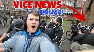 VICE NEWS & POLICE JOIN THE RIDEOUT!!