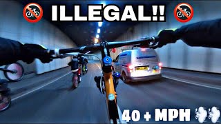 INSANE TUNNEL HILL BOMB - WHEELIE FAST!!