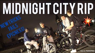 MIDNIGHT WHEELIE SESSION IN LONDON *Fail &...