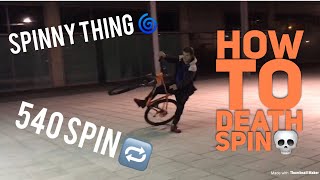 HOW TO DEATH SPIN WHILST WHEELING W/@JAKE100_