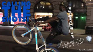 CALLING THE SHOTS WHEELING THROUGH LONDON