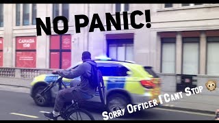 POLICE CHASE WITH NO FRONT WHEEL!!