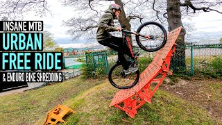 I CAN'T BELIEVE THIS WORKED// URBAN MTB RIDING!