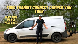 Ford Transit Connect Camper Van Tour - 15,000...