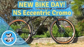 NEW BIKE DAY! NS Eccentric Cromo Hardtail!