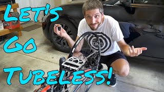 How to Convert Non-Tubless Rims to Tubeless!