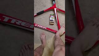 Fiberfix Wrap Carbon Bike Repair Complete!...