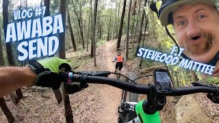 Shredding Enduro Bikes at Awaba Mountain Bike...