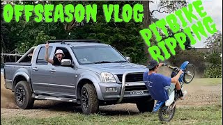 Offseason Vlog #3 - Pit bike ripping! | Jack...