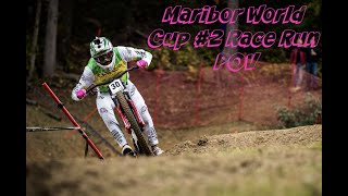 2020 Maribor World Cup #2 Race Run Gopro POV |...