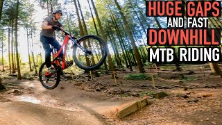 SENDING HUGE GAPS AND FAST DOWNHILL RIDING AT...