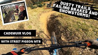 THIS PLACE!! Off piste Cademuir mountain bike...