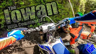 First Lap of the Final Moto at the Iowan Hard...