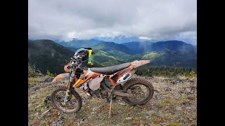 Dirtbiking at Onion Lake, BC - July 2020 - Day...