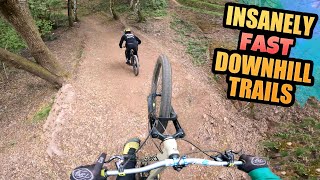 RIDING INSANELY FAST MTB DOWNHILL TRAILS IS...