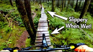 North Shore Woodwork in the Wet // Mt Seymour, BC