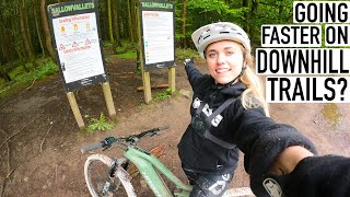 CAN I IMPROVE MY WET DOWNHILL RIDING?// CANNOP...