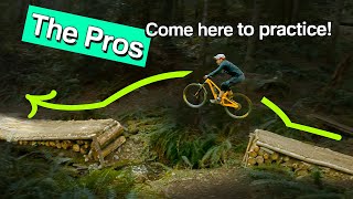 We Try to Ride the Super Gnarly Trails Where...