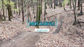 Močiarna - single track / mountain bike trail...