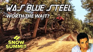 Snow Summit's Blue Steel Trail: First Ride