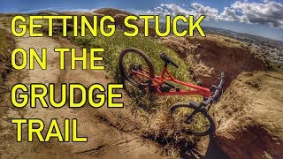 Riding The Grudge Trail Blind & Solo in...