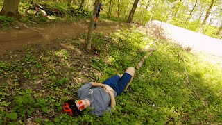 Huge MTB Crash At Hydrocut!