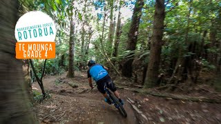 Te Mounga Trail, Rotorua - Variety top to bottom