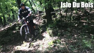 Rocky Climbs and Tight Downhill || Isle Du...