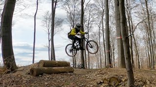 Erster Bikepark Ride 2021 mit Crash /...