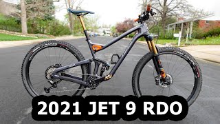 First ride on the NEW 2021 Niner JET 9 RDO --...