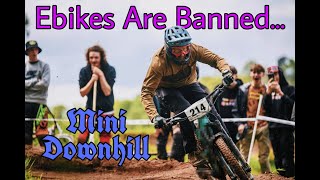 We RACED the MINI DOWNHILL *EBIKES were BANNED!!!*