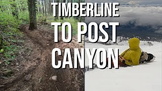 Ski Touring Timberline and Riding Post Canyon