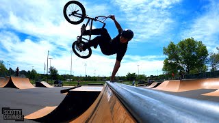 Matty's New Favorite Trick Over The Spine!