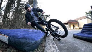 Air Mattress Crashing To Learn A New Trick! -...