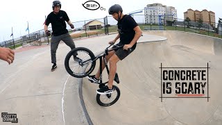 Scotty Cranmer vs Concrete Skatepark Bowl!