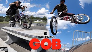Double Skatepark Game Of Bike!